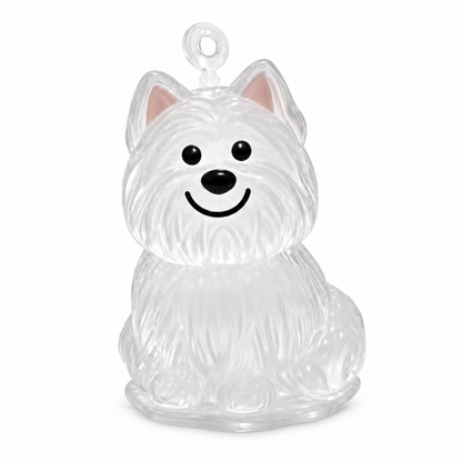 Llavero para Pelo de Mascota – Colgante Recuerdo con Forma de Perro