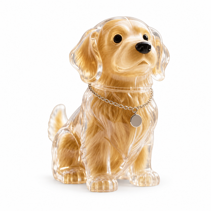 Llavero para Pelo de Mascota – Colgante Recuerdo con Forma de Perro